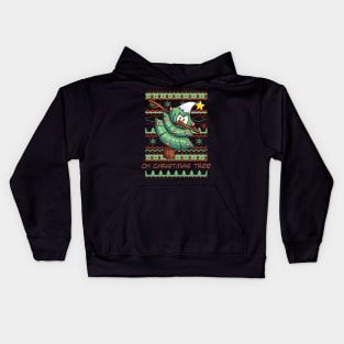 Dabbing Christmas Tree - Dab Dance Song Title 1 Kids Hoodie